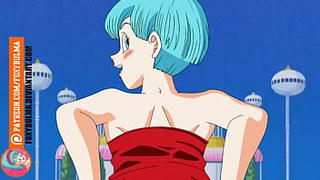 Bulma Shows Her Pussy