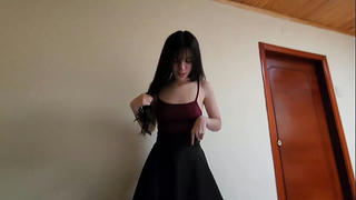 Part 1. Laura in Skirt is fucked against the Wall." - Six Splinters in Skirt